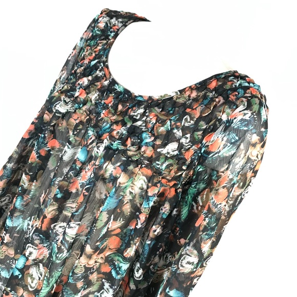 Jessica Simpson floral peasant blouse - Picture 3 of 8